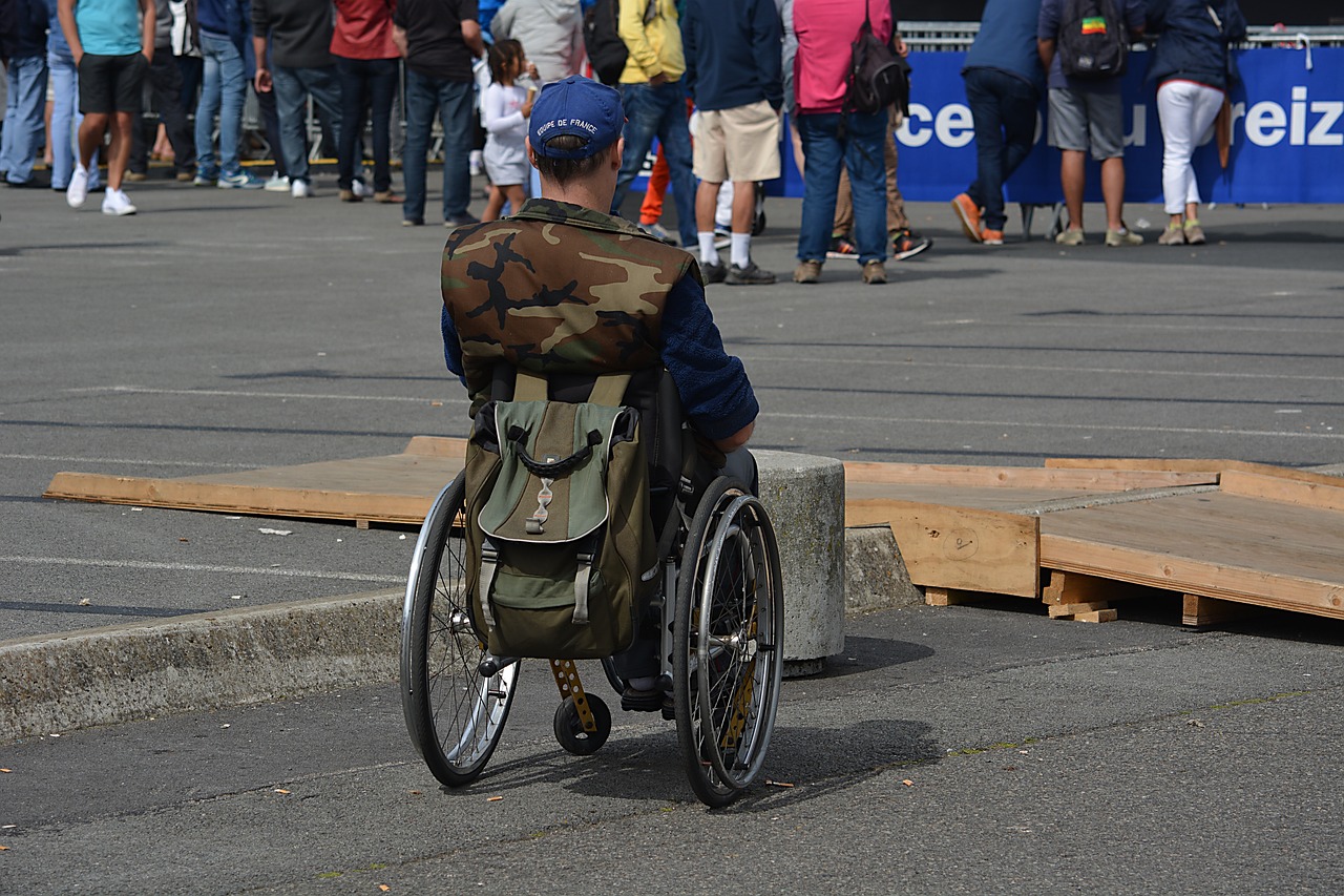 V invalidním vozíku se můžete cítit pohodlně.